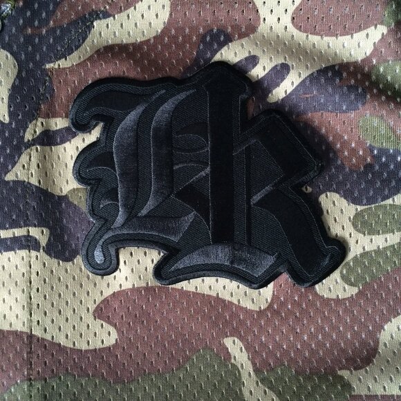 Headrush Mens Camo Jersey XL Khaki Green Brown Button Closure Mesh Short Sleeve - Picture 4 of 7